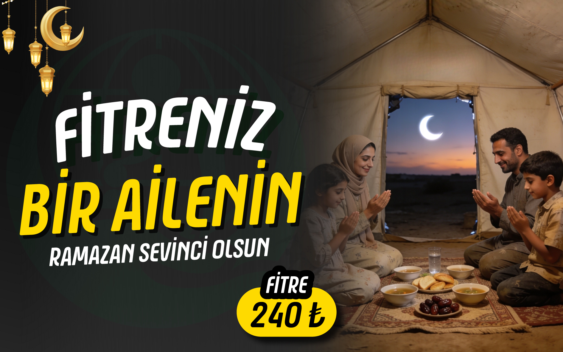 Fitreniz Bir Ailenin Ramazan Sevinci Olsun